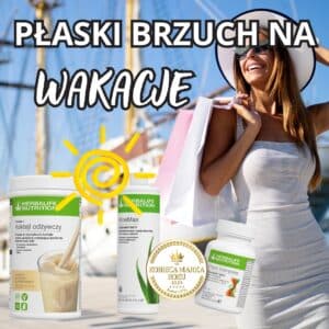Płaski brzuch do WAKACJI- Zestaw Herbalife